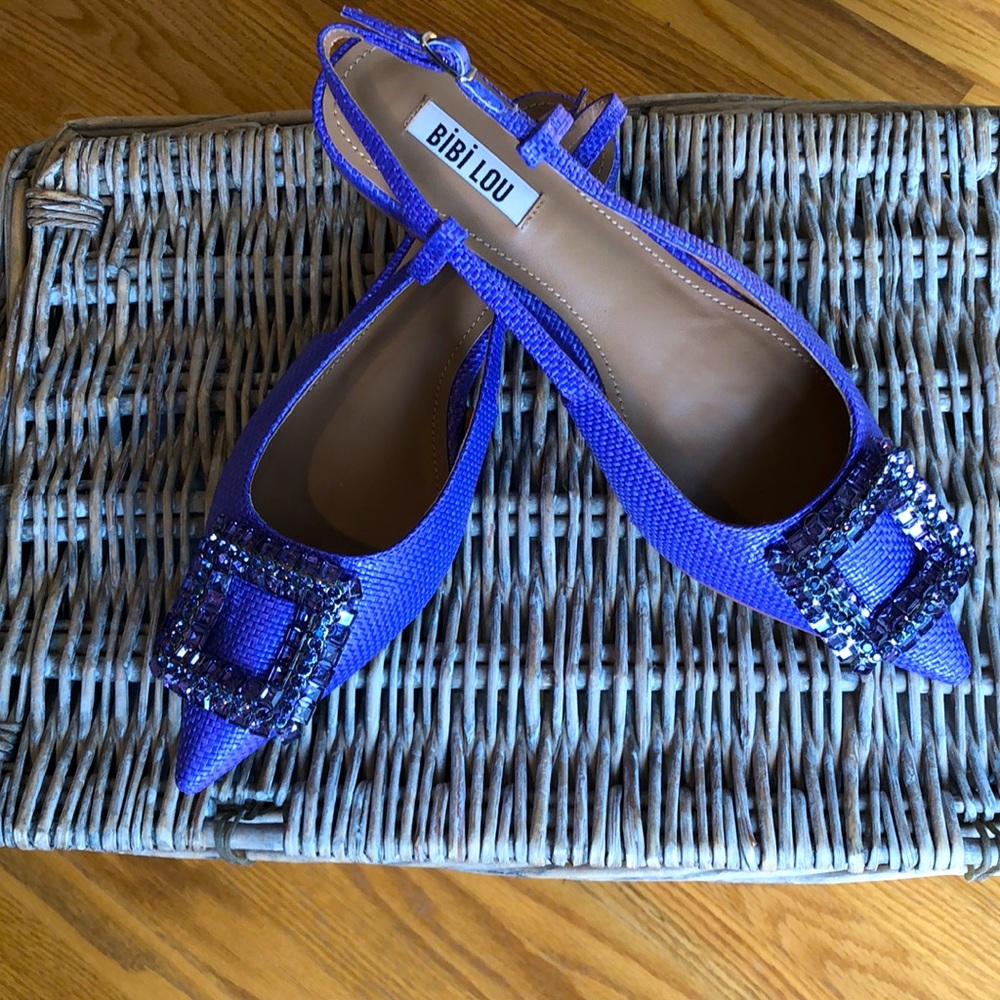 Lilac crystal flats